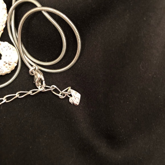 Swarovski 3D heart necklace - Picture 5 of 7